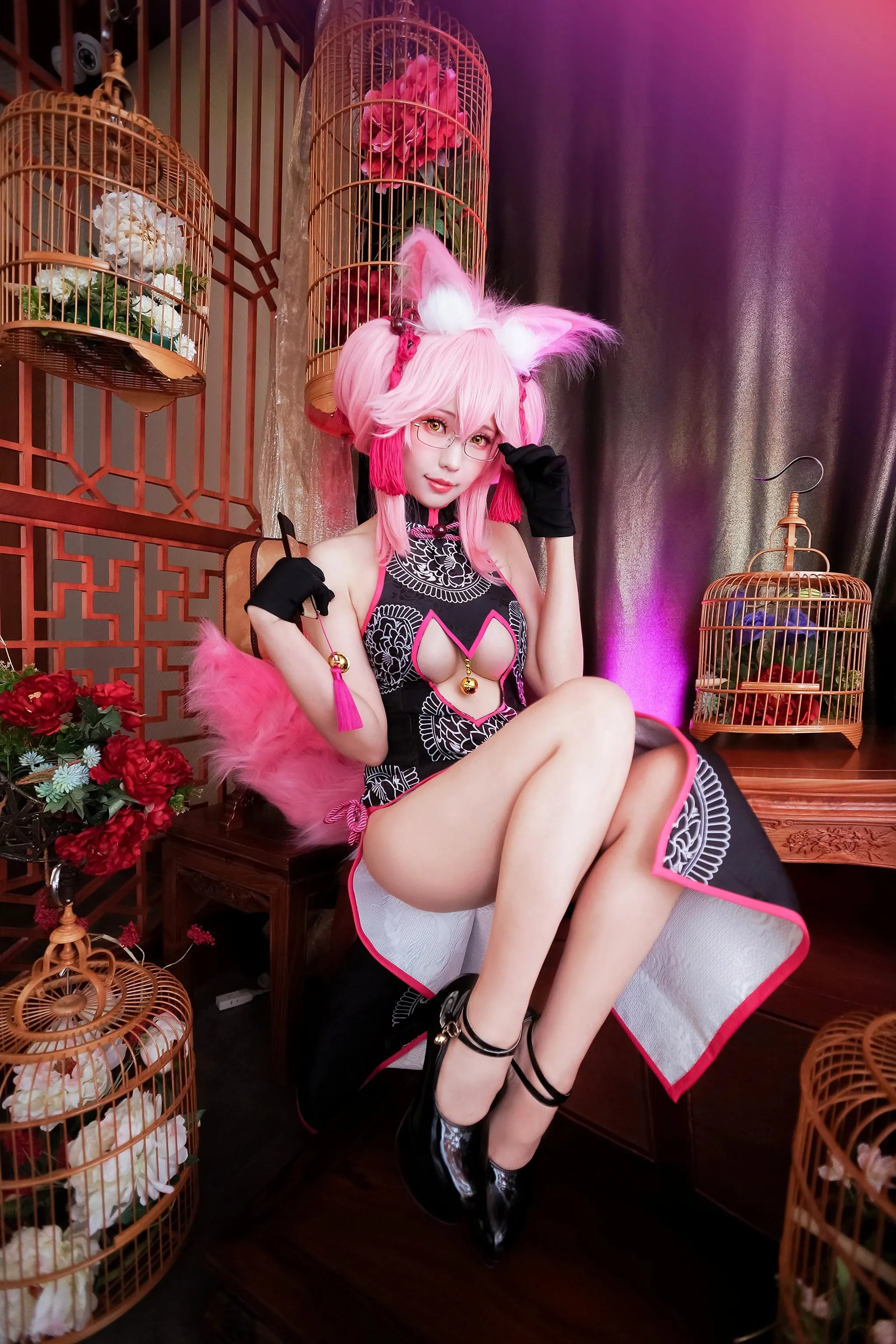 ElyEE子 – NO.44 玉藻前-旗袍 [33P]插图5